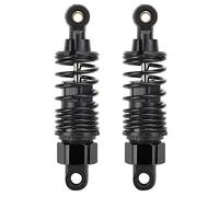 Cygmophing 2 uds 2,4 pulgadas herramienta de suspensión de resorte amortiguador para JLB/EM/DHK/HPI 1/10 RC accesorios de coche (Negra)