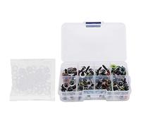 Cygmophing 80 unids/caja DIY juguetes ojos 10MM muñecas oso animales de peluche accesorios con caja de embalaje