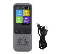 Cygmophing Dispositivo portátil de traducción de voz Gris 1500 mAh Soporte para traductor de idiomas 136 idiomas en línea 15 idiomas Traducción sin conexión para viajes
