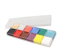 Cygmophing-paleta de pintura facial, 12 colores, aceitoso, hipoalergénico, altamente pigmentado, lavable, profesional, Kit de pintura corporal DIY