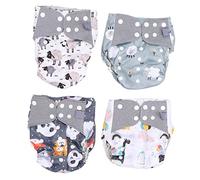 Cygmophing Pañales de bolsillo de tela para bebé, talla única, ajustable, lavable, reutilizable para bebés y niños