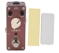 Cygmophing Pedal efector monobloque de Guitarra de Metal con Efecto Coro con indicador LED Accesorios de Audio