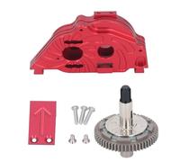 Cygmophing Steel 57T Gear Juego de carcasa de caja de cambios de aleación de aluminio para coche VORTEKS Big Rock 1/10 (Negra)