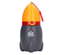 Cygmophing Taza de entrenamiento para orinar, buen sellado, apariencia bonita, orinal portátil pequeño para niños, orinal de entrenamiento para niños, hogar, coche, viaje (Naranja)