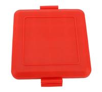 Cygmophing Tostada para microondas Sandwichera Tostada para microondas Prensa para panini para cocinar desayuno Aperitivos de queso a la parrilla Apto para lavavajillas Inalámbrico (Roja)