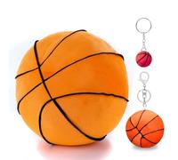 CYGMRFH Balones de Baloncesto en Peluche & Porte-Clés Baloncesto Keychain, Baloncesto Peluches Juguetes, Adecuado para el Día de los Niños de Pascua y Regalos de Cumpleaños para Niños