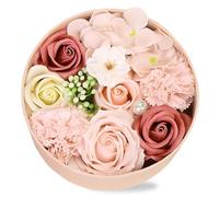 CYGMRFH Caja de Regalo Flor de Jabón Rosa, Caja de Regalo Flor de Jabón Rosa, Decoración Floral, Regalo Floral para Boda, Día de la Madre, Día de San Valentín