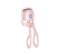 Cyhamse Rizador de pestañas calentado USB 10S Rizador de pestañas eléctrico de calentamiento rápido Rizador de pestañas eléctrico ajustable 2 temperatura para todas las pestañas niñas mujeres regalo