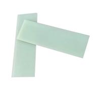 CYHTYM Escalas Losas Cuchillos Juego de 2 piezas de básculas con mango de cuchillo para exteriores hechas de Material en white, paneles de parche de textura fina caídos a mano DIY(Green3)