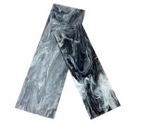 CYHTYM Escalas Losas Cuchillos Mango de cuchillo con textura de mármol hecho de Material acrílico en white, 2 uds., materiales tallados para entusiastas del arte de carpintero(300X300X8MM)