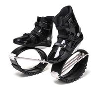 CYHTYM Jumps Botas Zapatos Zapatos de Canguro para Hombre y Mujer, Botas Lunares, utilizados para Ejercicio aeróbico y Entretenimiento para Quemar Grasa(Black White,XL(39-41))