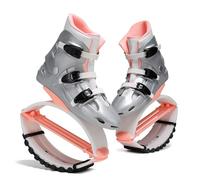 CYHTYM Jumps Botas Zapatos Zapatos de Salto de Fitness para Adultos y Adolescentes, Goma Antideslizante, Botas Lunares con Capacidad de Carga de 66 a 242 Libras(XL)