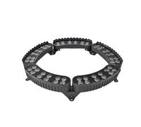 CYHTYM Luz LED circular para árboles de exterior DC24V, foco expandible de luz cálida para palmeras y jardines, iluminación LED tipo pilar romano(5 SETS)
