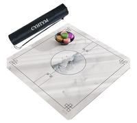 CYHTYM Nuevo tapete de Mahjong Suave de PU de Estilo Chino, Viene con una Bolsa de Almacenamiento Negra para facilitar su Transporte.(Gray,140cm/55.1")