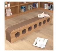 CYHTYM Taburete Plegable de Papel Taburete De Papel Plegable Portátil, Banco Escalable, Utilizado para Gestión Bibliotecas, Sillas Comedor, Tiendas Ropa, Salones Belleza(Brown,100x36x28cm)