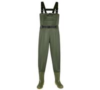 CYHTYM Vadeadores de Pesca Vadeadores Ligeros e Impermeables hasta la Cadera, adecuados para Hombres y Mujeres Que pescan, cultivan y lavan Autos.(Green,43 EU)