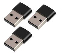 Cyiamku 3 Pack Adaptador USB C Hembra a USB Macho, Convertidor Tipo C a USB 2.0, Carga Rápida 3A y Transferencia de Datos, Compatible con iPhone 16 15 14 13 Pro MAX, MacBook, Samsung, Huawei, Xiaomi