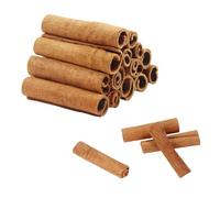 CYIOU 50 Piezas Decorativas Navideñas Canela en Rama Decorativas 5 cm Palitos de Canela Decorativo para Coronas Manualidades Arreglos Bricolaje Adornos Navideños Dispersos Coronas Fabricando