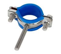 CYJAZNHH 1 Uds 304 Abrazadera De Suspensión De Tubo De Acero Inoxidable Caja Azul Varilla Roscada M8 Tubo De 50mm 8-120mm(19-22mm)