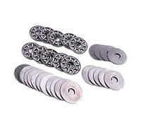 CYJAZNHH 1 Uds. Rodamientos De Empuje De Agujas Axiales De Acero Con Dos Arandelas ID 8-17mm(17mm)