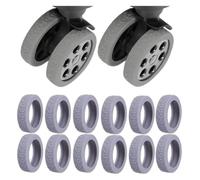 CYJAZNHH Cubiertas De Silicona for Ruedas De Equipaje O for Ruedas De 5-6,5 Cm