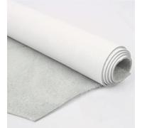 CYJAZNHH Cuero vacuno genuino de 1,5 mm de grano multicolor en varios tamaños(White,30x60cm)