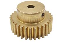 CYJAZNHH Engranaje recto de latón, módulo 0,5, 41 dientes, diámetro de 21,5 mm, varios tamaños de orificio(8mm bore)