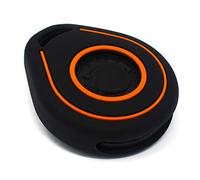 CYK www. CoverYourKey .de Funda para Llave de Moto HAB de Silicona, Keyless Go (Negro Naranja)