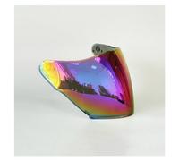 CYLCLNB Lente de Visera for Casco, for Compatible con Cascos AGV K5 Jet, Accesorios for Parabrisas UV (Rojo)(Purple)