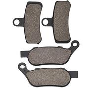 Cyleto Pastillas de Freno Delanteras y Traseras para HARLEY DAVIDSON FXD Super Glide 2008-2010 FXDC FXDB Street Bob 2008-2017 FXDWG Dyna Wide Glide FLSTFB Fat Boy Special 2010-2013