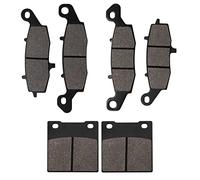 Cyleto Pastillas De Freno Delanteras y Traseras para Suzuki SV 400 2000-2002 GSF 600 Bandit 2000-2004 GSX 600 F 1998-2006 SV 650 non ABS 1999-2002 GSX 750 Katana 1998-2006