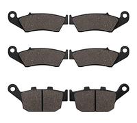 Cyleto Pastillas de Freno Delantero y Trasero para Honda XL600V Transalp 600 1997-2000 XL650V Transalp 650 2000-2007 XL700V Transalp 700 2008-2011