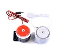 Cylewet 2 Unidades 12 V DC Alarma electrónica Alarma Sirena bocina Activa Alarma Sirena 120 dB (Pack de 2) CYT1102