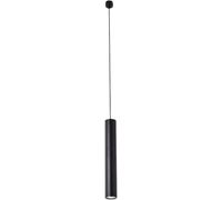 Cylinder Droplight Light Ceiling Lighting Aluminum Long Tube Pendant Light 3W Black LED Single Head Chandelier,Pendant Ceiling Light