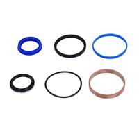Cylinder Seal Repair Kit, Hydraulic Cylinder Rebuild Seal Kit with High Temperature Resistant Rubber Seals for H20 25 30 35 351 H35 H40 H45 H50D Forklifts, Complete Replacement Set