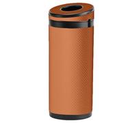 Cylinder Tissue Holder - 6,8 x 2,6 pulgadas, dispensador redondo de tela para coche, contenedor redondo | Wear-Resistant Faux Leather Holder,Safety Hammer Design,Portable Car Tissues Tube