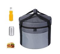 cylinderUtensil Bag- Large Cookware Storage Organizer Cylinder, Tailgating Cookware Utensil Organizer for campingTailgating Grilling Picnic | Soccer Tournament Team Snack, Scouting Campout Festival