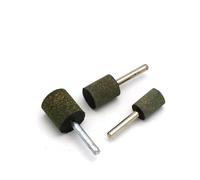 Cylindrical Rubber Grinding Head,6mm Shank 16-25mm | Rubber Base Cylinder Buffing Wheel, Fits Drill & Grinder Surface Polishing(3pcs,6 Shank x 16mm)