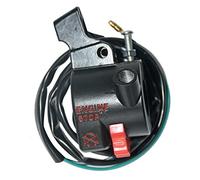 Cylinman Interruptor de parada de manillar derecho para Honda CRF50F 2004-21 Vivienda#35130-GEL-D61