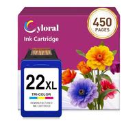 Cyloral 22XL Tinta para HP 22 DeskJet F380 F2280 F2290 D2360 D2460