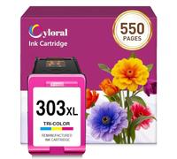 Cyloral 303XL Tinta para HP 303 Envy Inspire 7220e 7920e 7922e 7200e 7900e