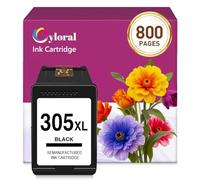 Cyloral 305XL Cartucho de Tinta Negra para HP