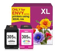 Cyloral 305XL Cartucho para hp 305 XL Cartuchos de tinta para HP 305 Negro y Color pack Compatible con hp ENVY 6000 6010 6010e 6020 6022 6022e 6030 6030e 6032 6032e 6034 6050 6052 6055 6055e 6058 6075