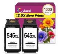 Cyloral 545XL PG-545 Tinta para Canon 545 Pixma TS3300 MG2550 TR4650 MG2555