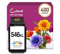 Cyloral 546XL Tinta para Canon 546 Color Pixma TS3300 MG2550 MG2555 CL-546