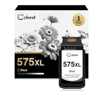Cyloral 575XL Cartuchos de Tinta para Canon 575 Combi Pack (Negro) Compatible con Serie: TS3550i TS3551i TR4750i TR4751i