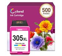 Cyloral H-305XLC Tinta para HP 305 DeskJet 2820e 4220e 2800e 4220e 305XL