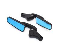 CYLTLYLW Espejo Retrovisor De Hierro para Motocicleta De 8 10 Mm De Cristal Azul Universal para Keeway RKF 125