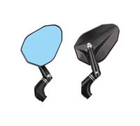CYLTLYLW Espejo Retrovisor De Motocicleta CNC De Aluminio Y Cristal Azul Universal para BN150S TRK
