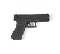 Cyma Pistola Eléctrica G18 para Airsoft,/Automático, Cm030 (0,5 Julios), Culata de Metal, Color Negro